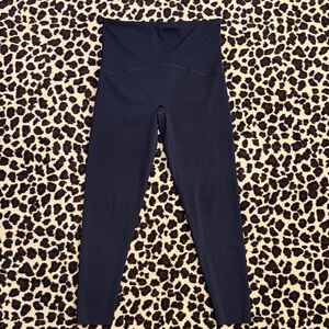 SPANX Black Booty Boost Full Length Leggings Size L